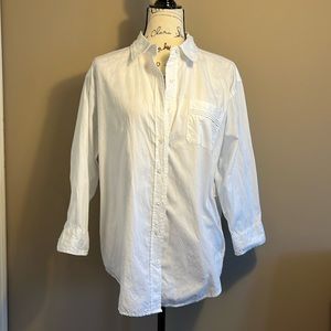 Jessica Simpson White 3/4 sleeve Shirt